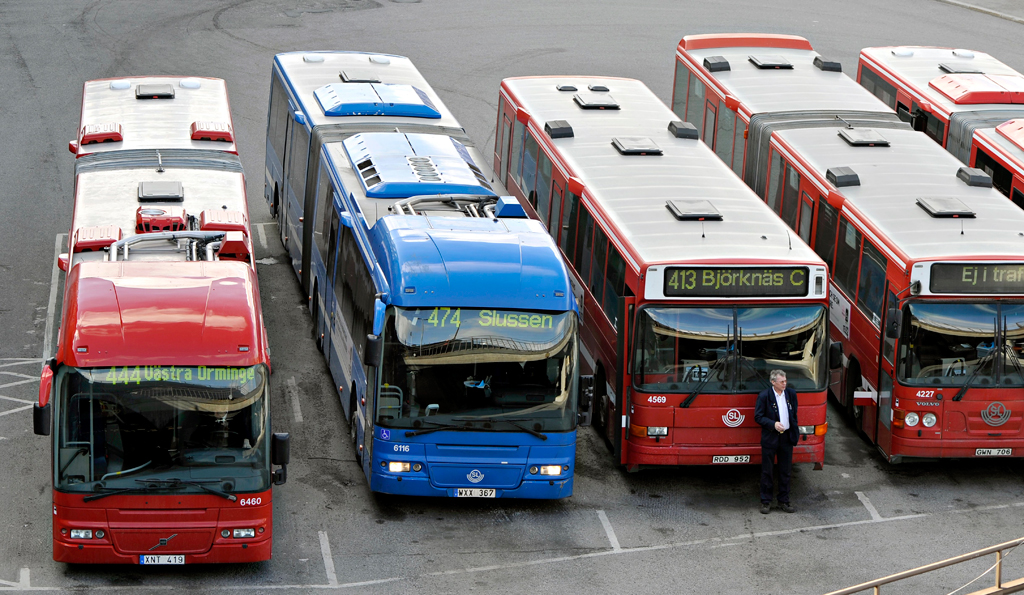Bussar Stockholm corona Kommunal